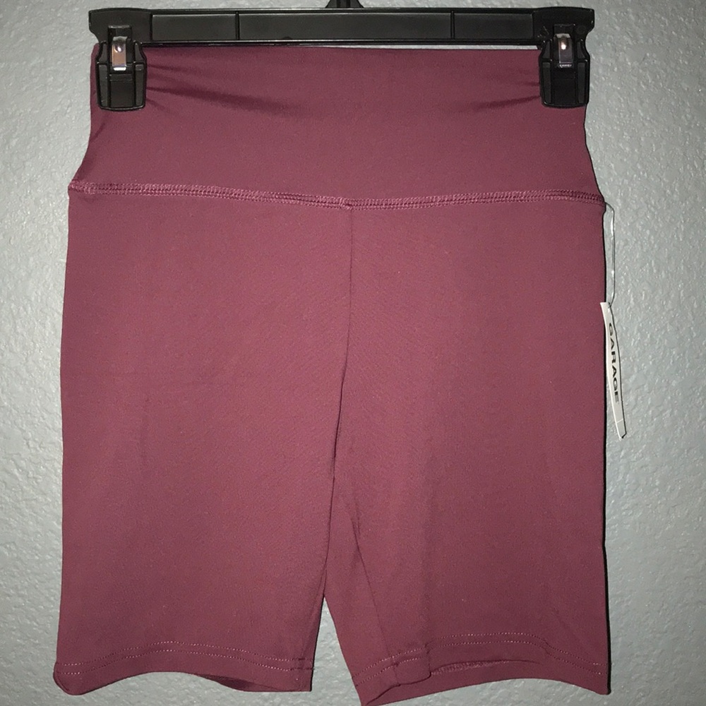 High waist biker shorts